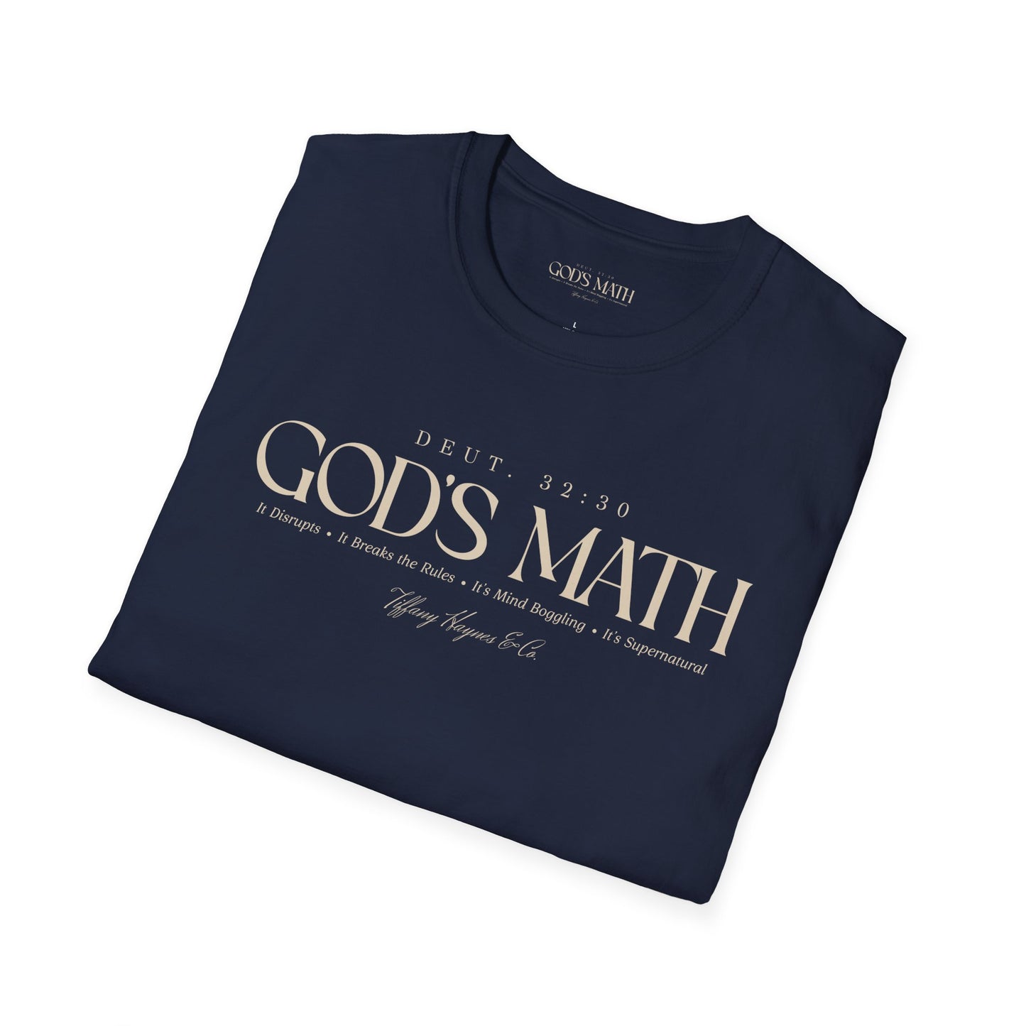God's Math T-shirt - NL - Style 3