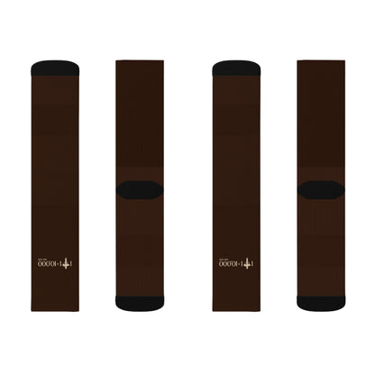 1+1=10,000 Socks – Brown
