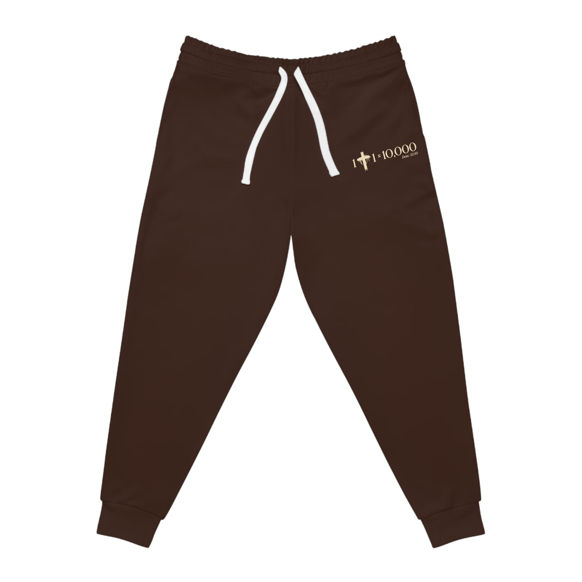 1+1=10,000 Joggers – Brown