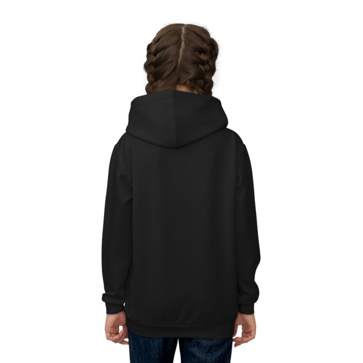 1+1=10,000 Kids Hoodie – Black