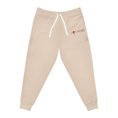 1+1=10,000 Joggers – Cream