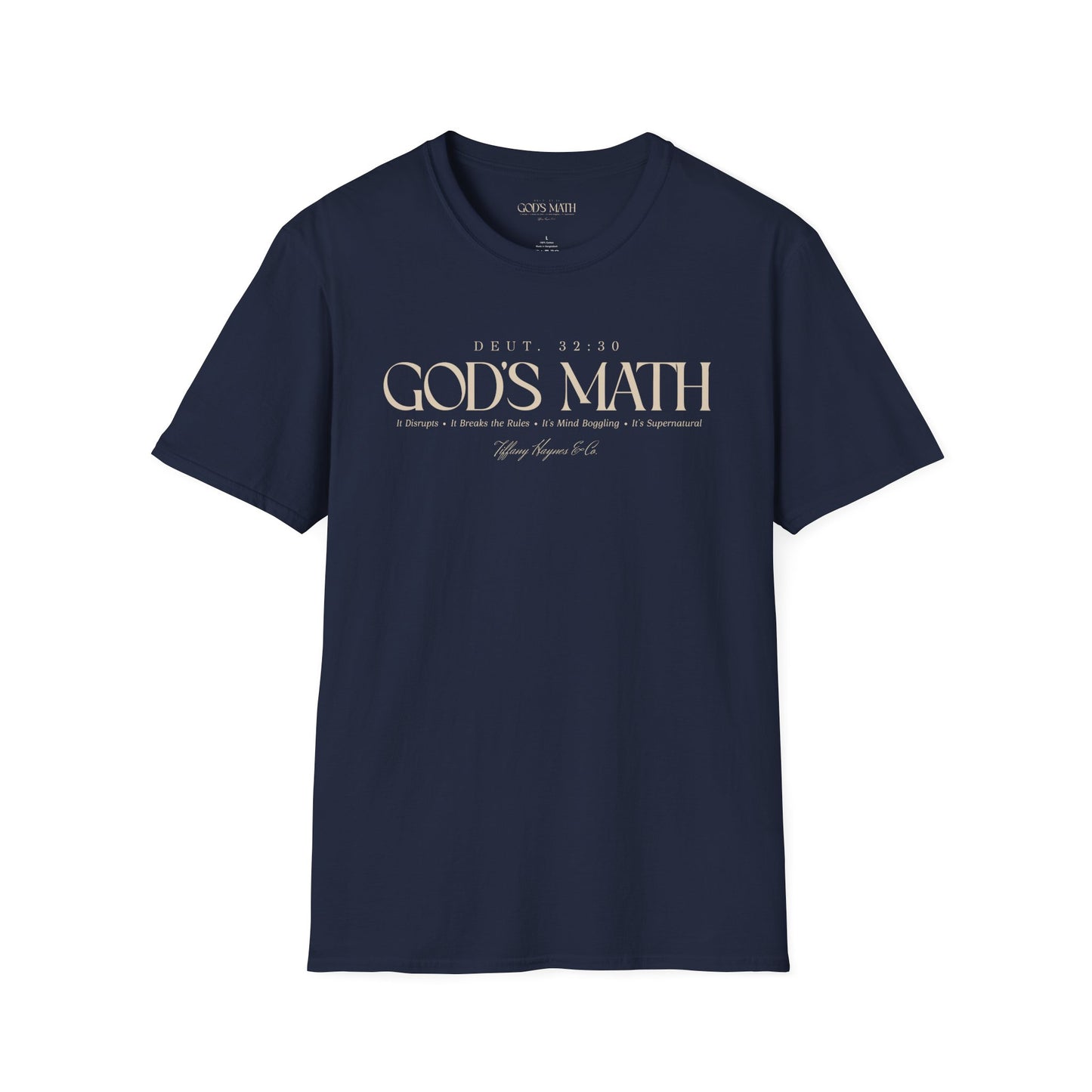 God's Math T-shirt - NL - Style 3