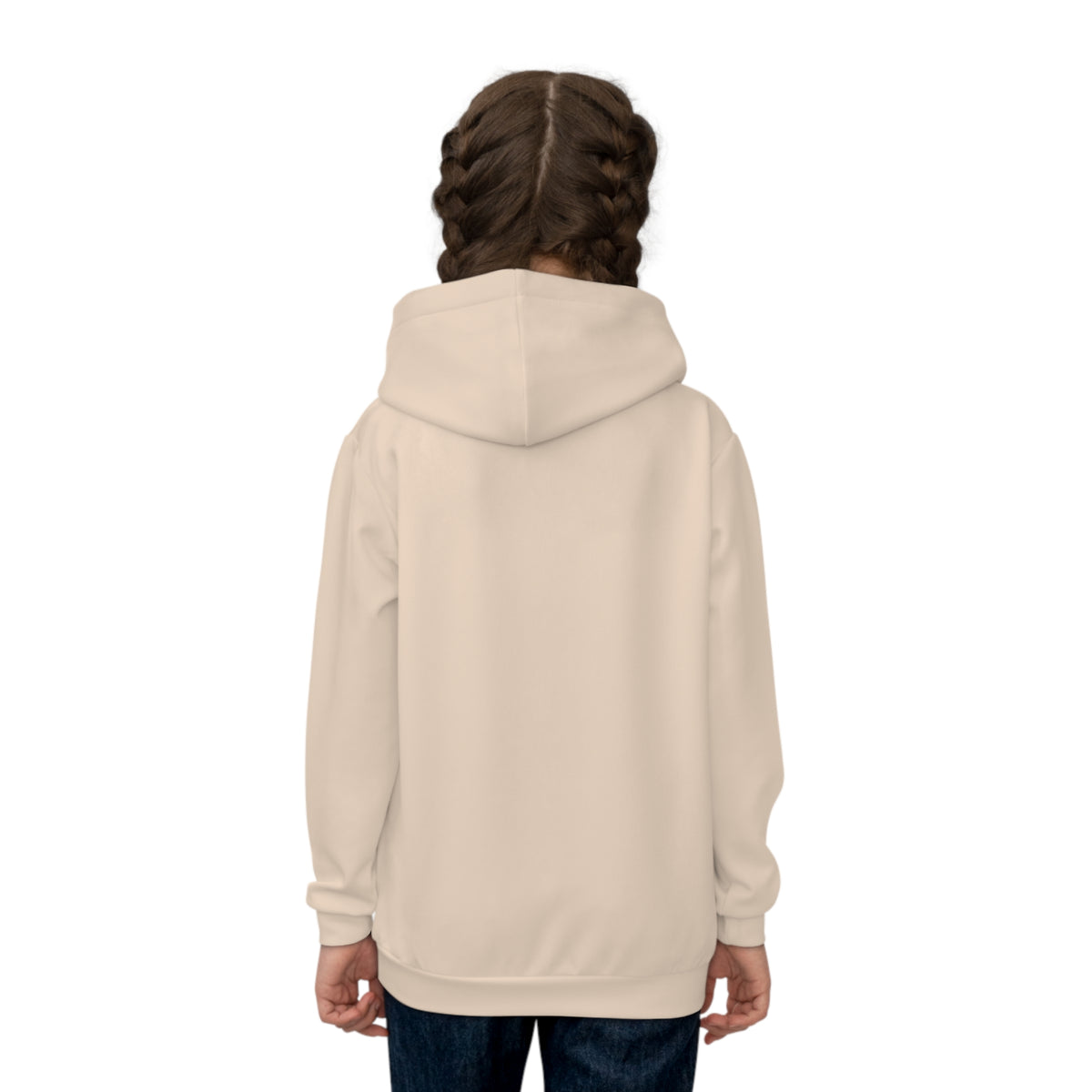 1+1=10,000 Kids Hoodie – Cream