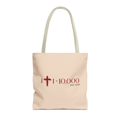 1+1=10,000 Tote