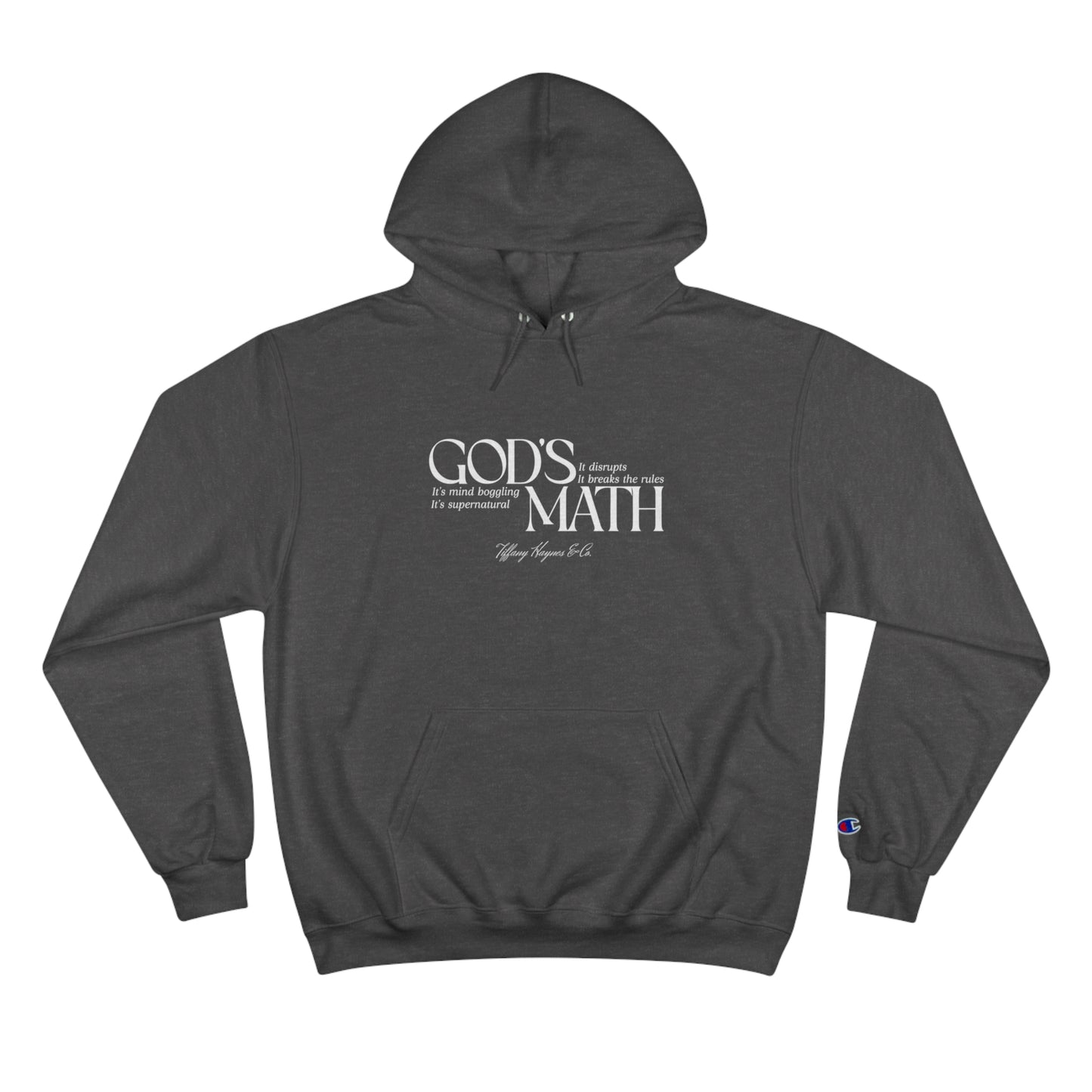 God's Math - Hoodie - New Logo