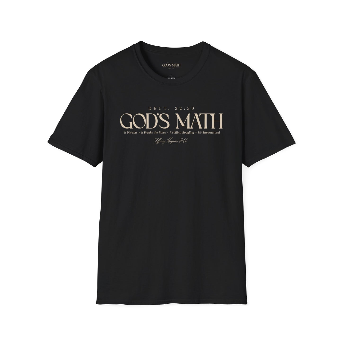 God's Math T-shirt - NL - Style 3