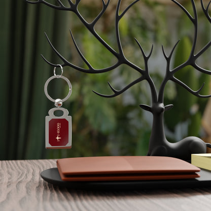 1+1=10,000 Keychain