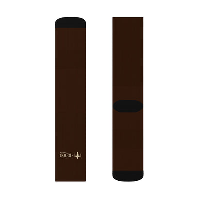 1+1=10,000 Socks – Brown