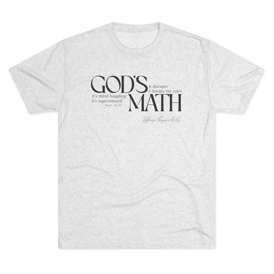 God's Math (Style 1) Black Logo