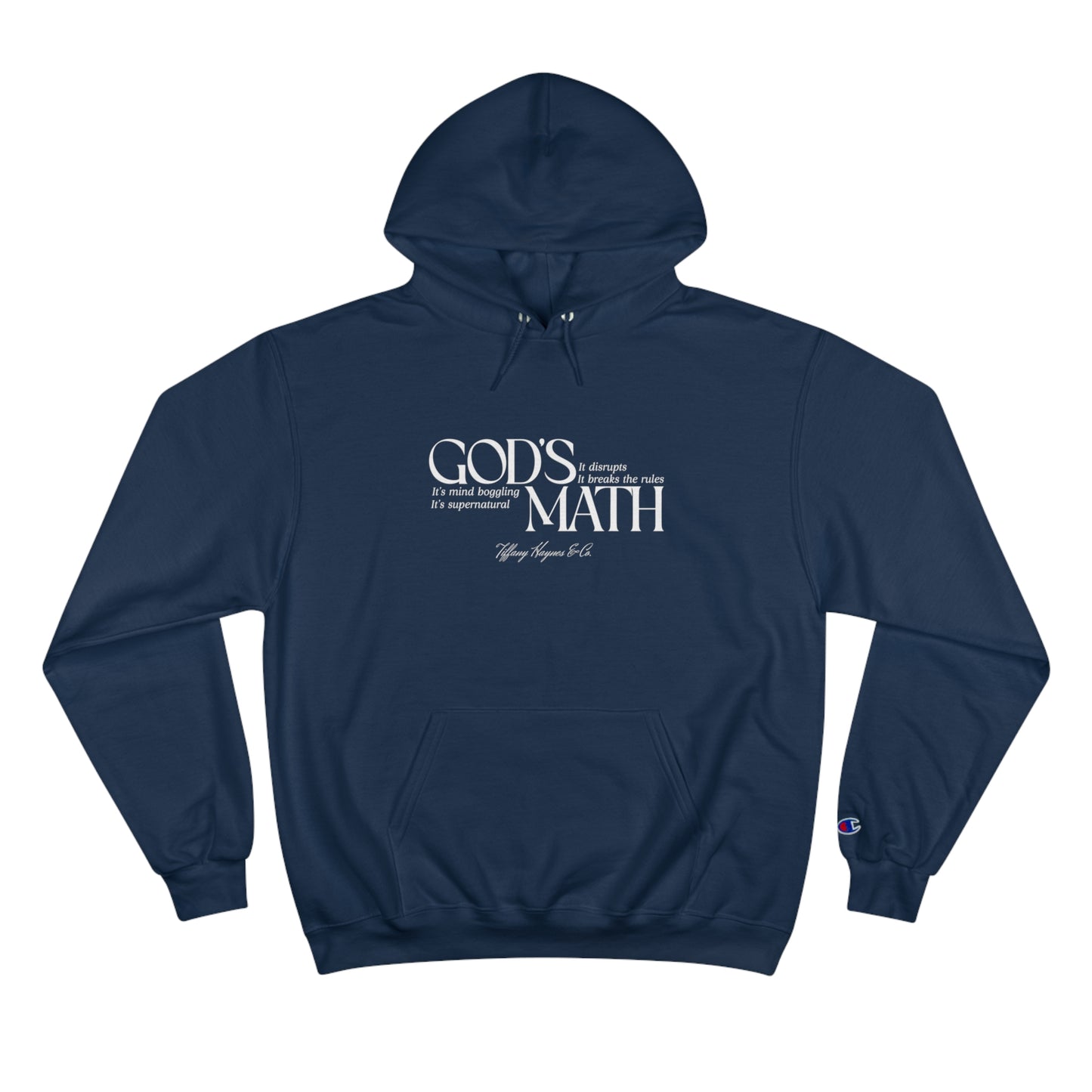 God's Math - Hoodie - New Logo