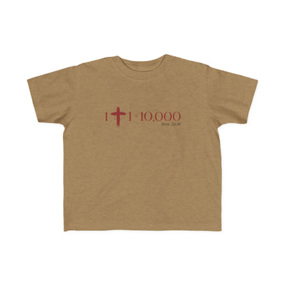 1+1=10,000 Toddler Tee