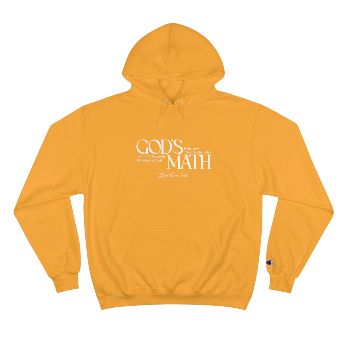 God's Math - Hoodie - New Logo