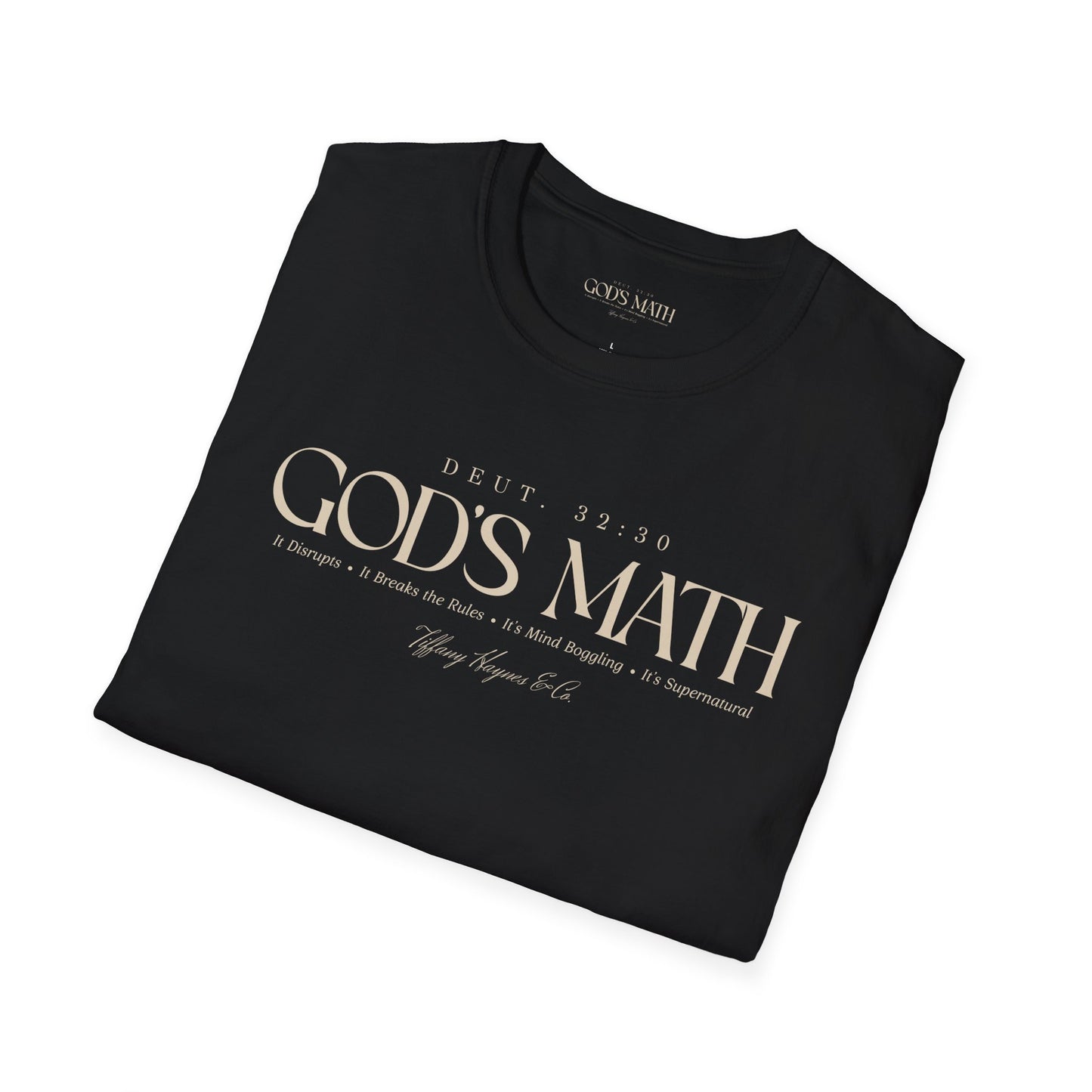 God's Math T-shirt - NL - Style 3
