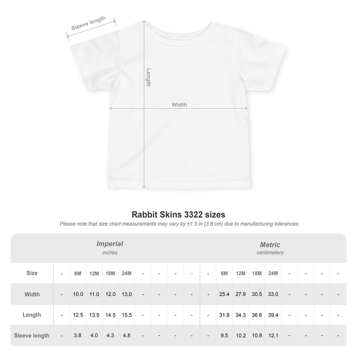 1+1=10,000 Baby Tee
