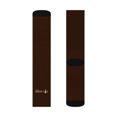 1+1=10,000 Socks – Brown