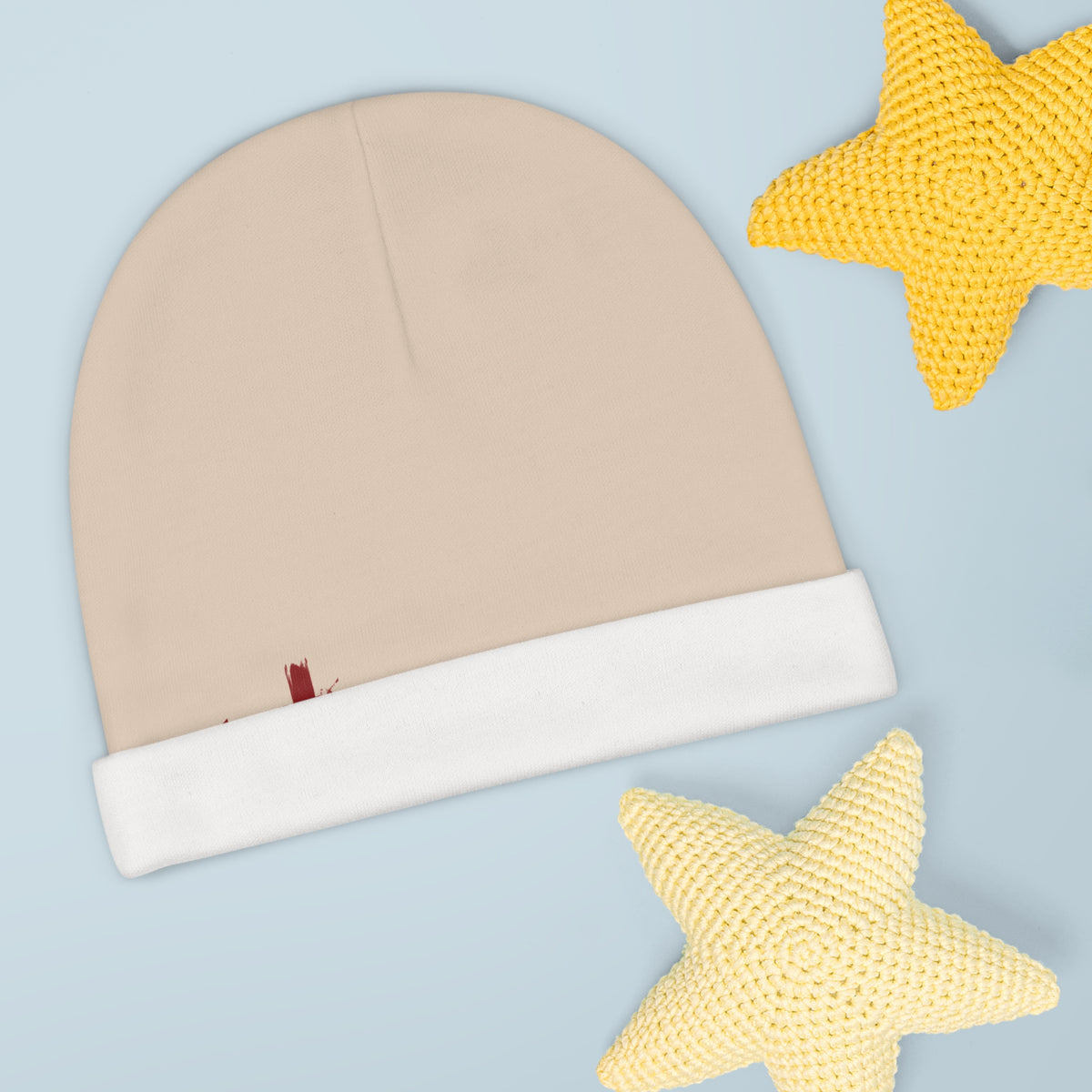 1+1=10,000 Baby Beanie – Cream