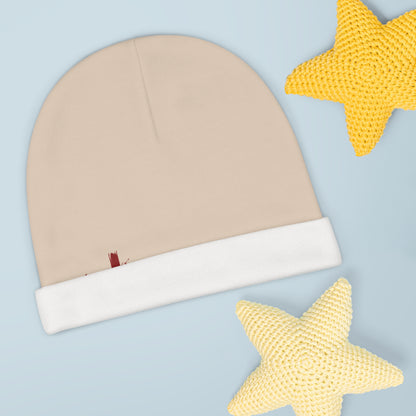 1+1=10,000 Baby Beanie – Cream